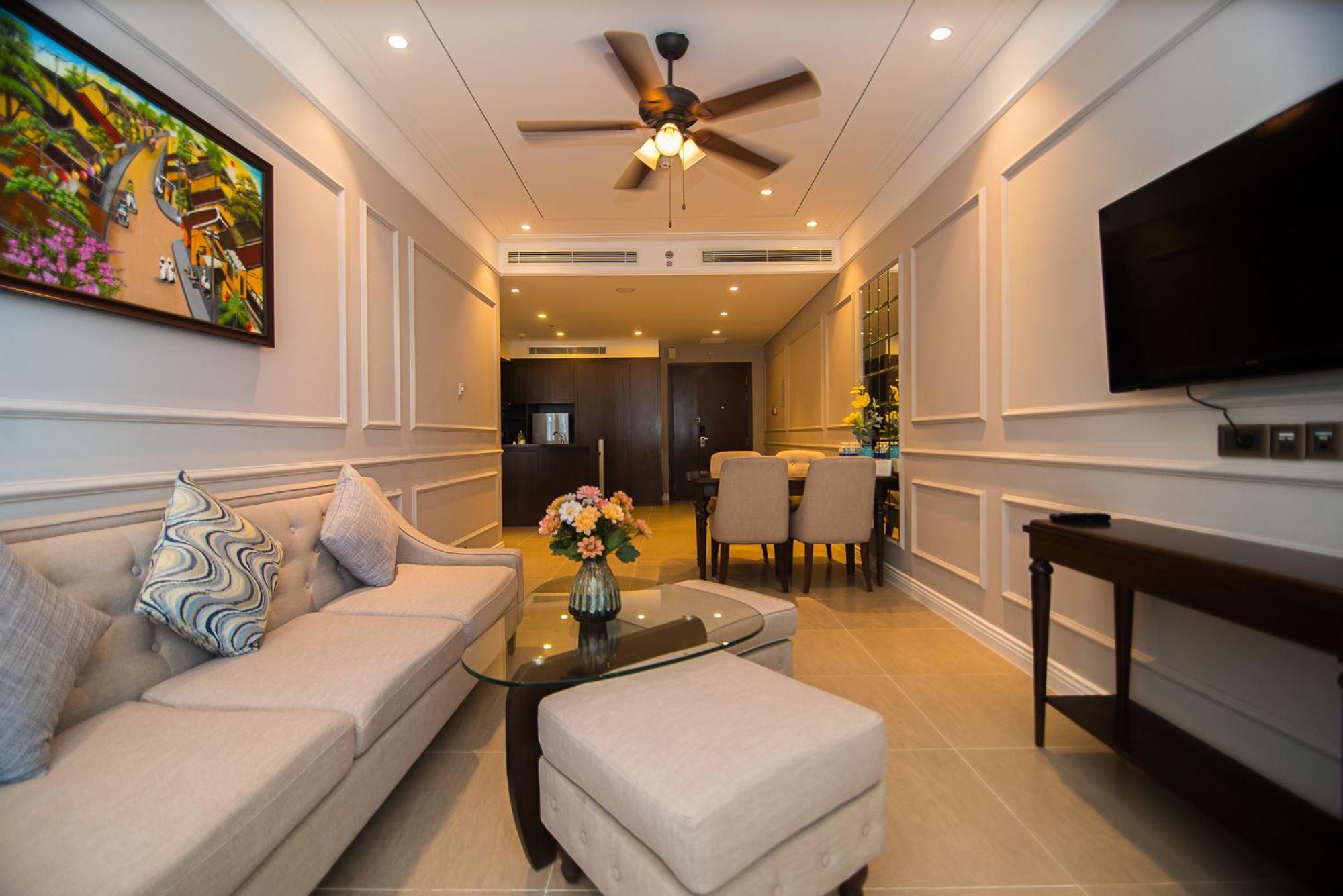 Luxury Apt Opposite Mykhe Beach Дананг Екстериор снимка